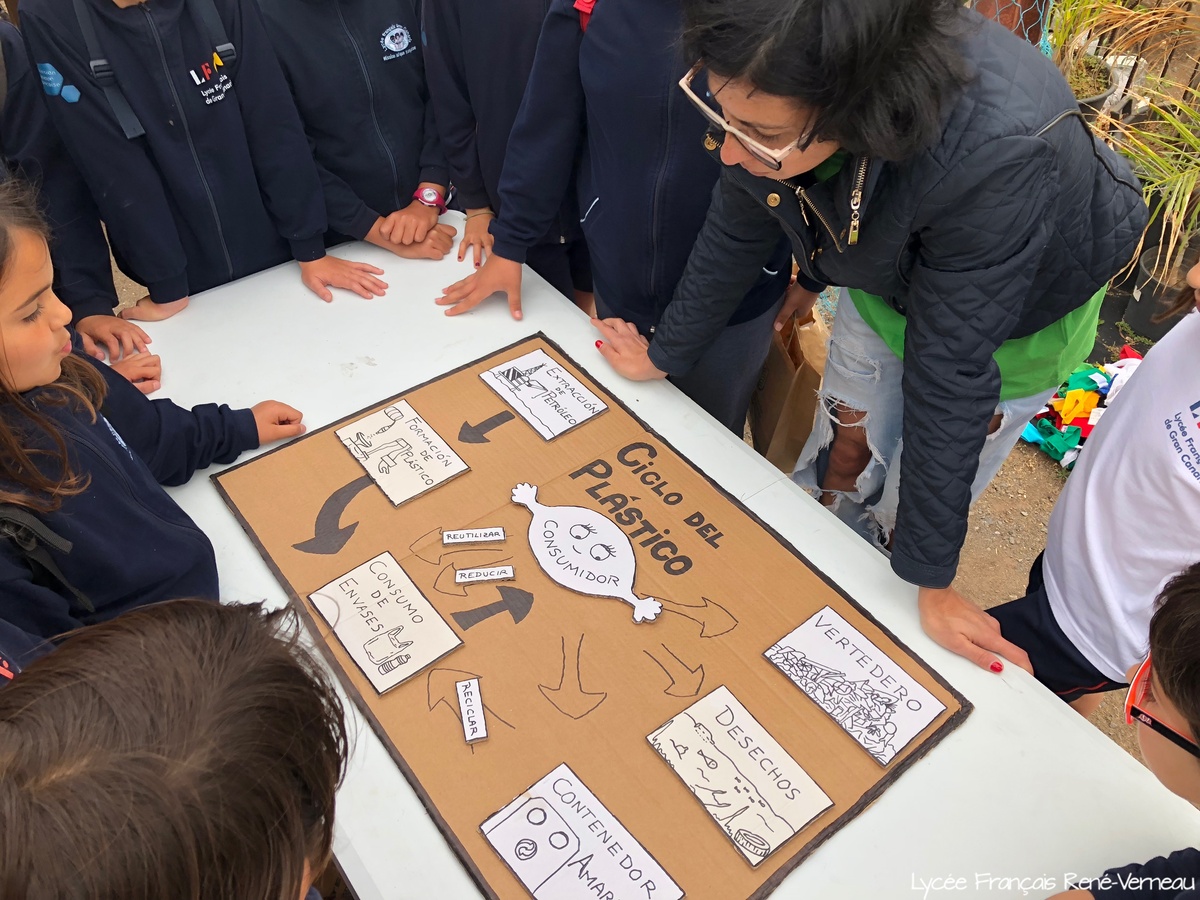 El Liceo Francés de Gran Canaria, una vez más, comprometido con el Medio Ambiente