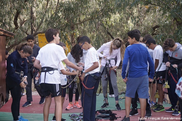 Intercambio escolar deportivo cultural entre los Liceos franceses de Agadir y de Gran Canaria
