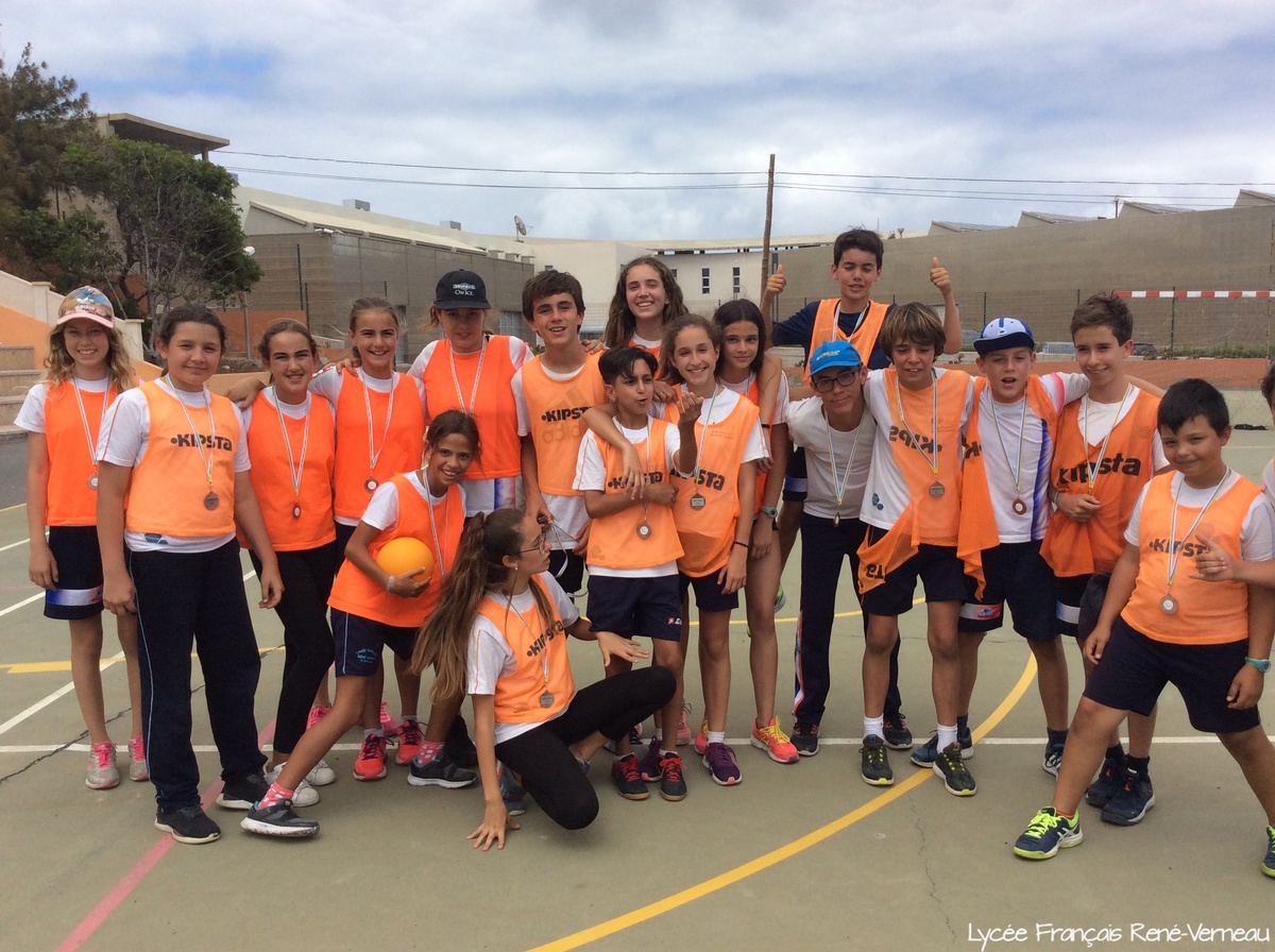 Novena edición del Encuentro Deportivo entre los Liceos franceses de Tenerife y Gran Canaria