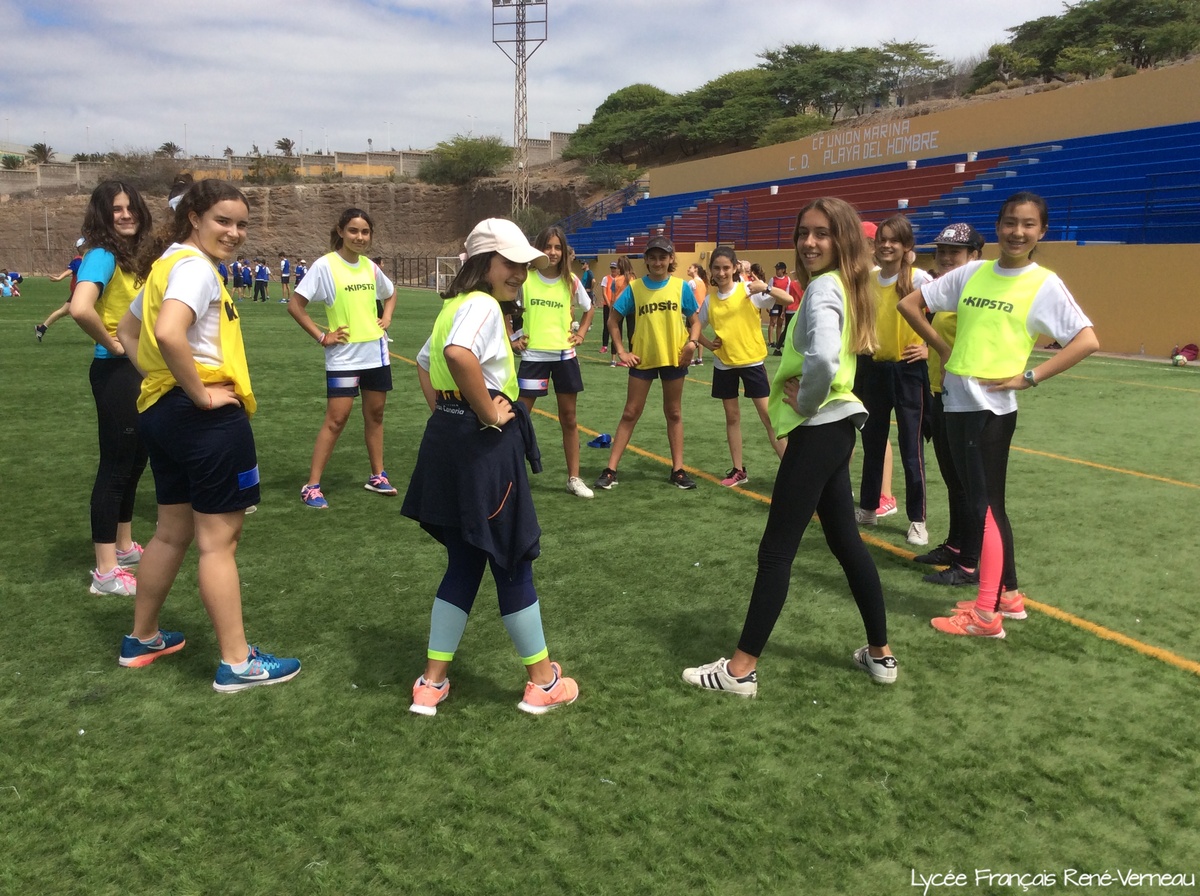 Novena edición del Encuentro Deportivo entre los Liceos franceses de Tenerife y Gran Canaria