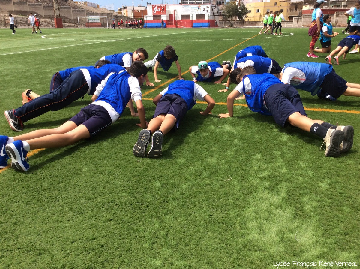 Novena edición del Encuentro Deportivo entre los Liceos franceses de Tenerife y Gran Canaria
