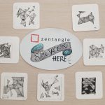 Collaboration spéciale de ZENTANGLE au Marché Solidaire